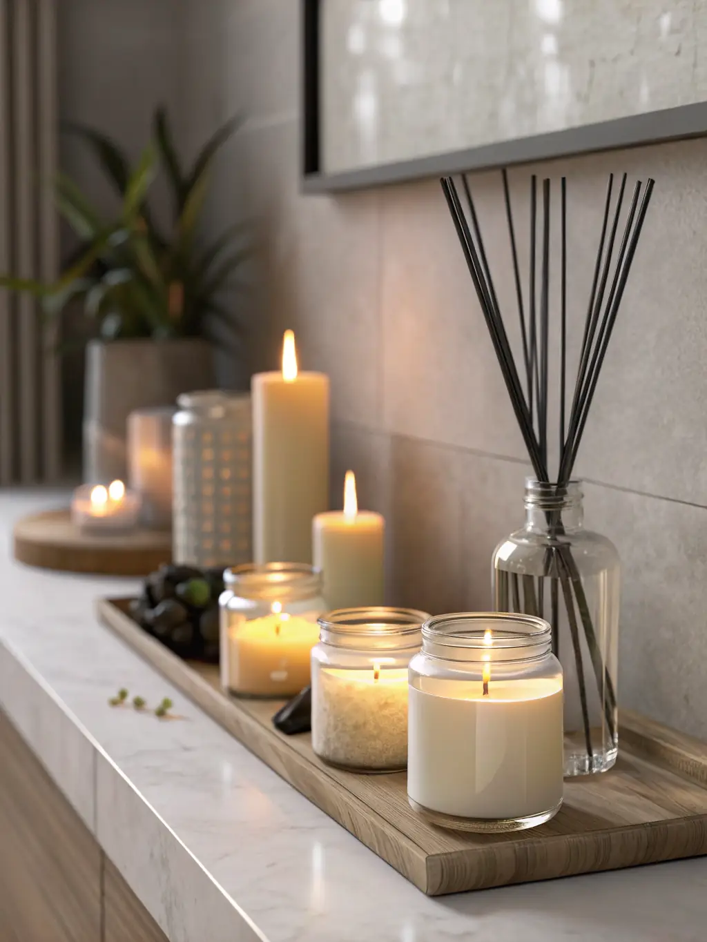 A visually appealing image of aromatic oils being used during an aroma massage, showcasing the soothing and mood-enhancing benefits at Martha Beauty Studio.